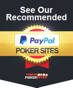 paypal accepted poker sites